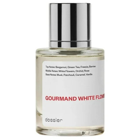Dossier Gourmand White Flowers Eau De Parfum, Inspired by Viktor&Rolf's Flowerbomb, Perfume for Women, 1.7 oz | Walmart (US)