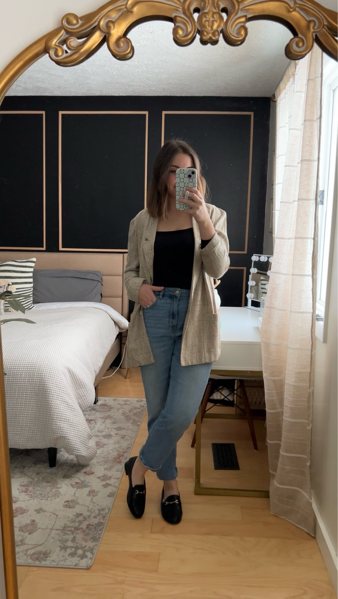 Winter outfit, casual workwear church outfit 🖤

#LTKstyletip #LTKfindsunder50 #LTKworkwear