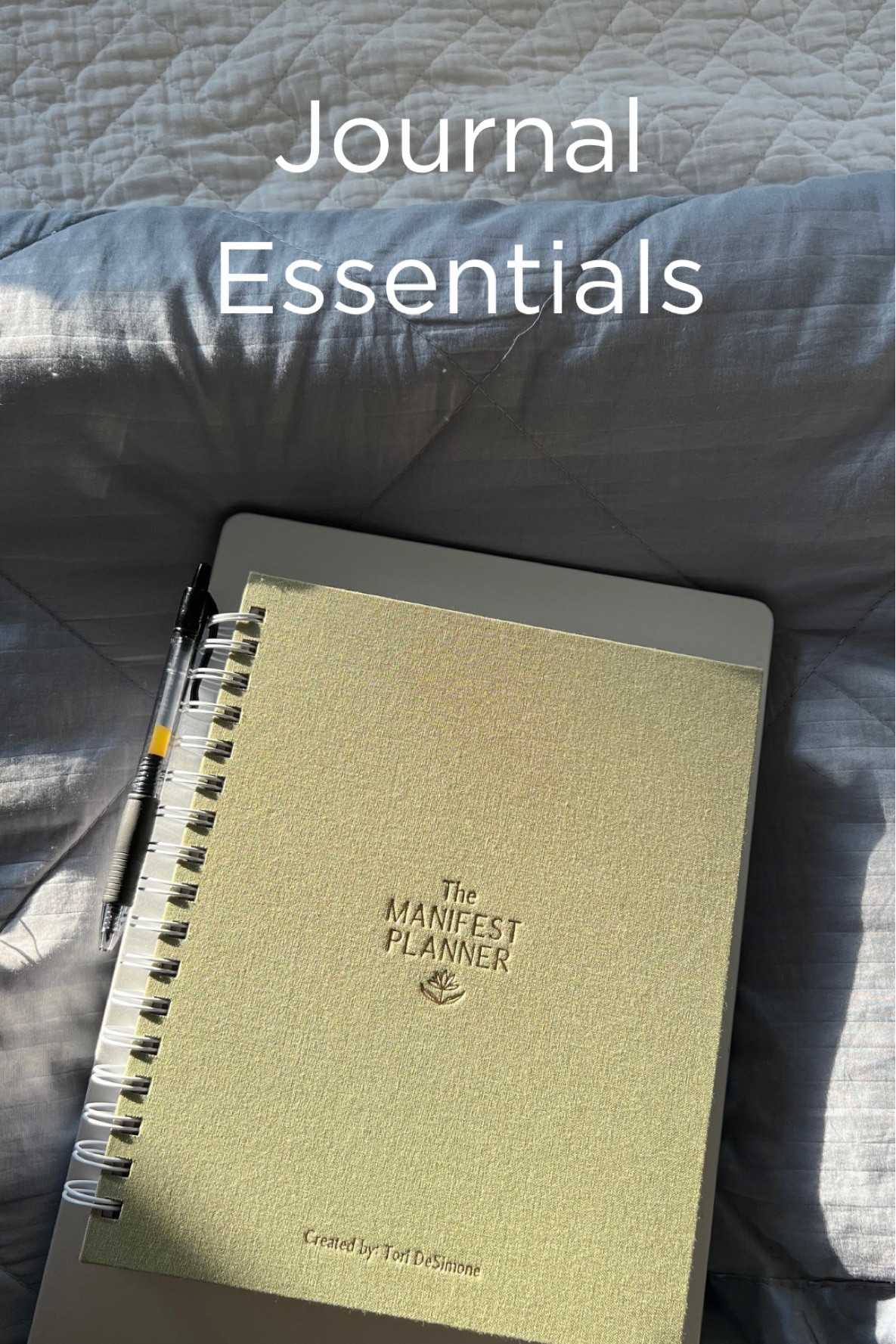 Journaling in the morning sets the tone for the rest of your day. Let your creativity come alive within the pages :) 

#LTKunder50 #LTKFind #LTKhome