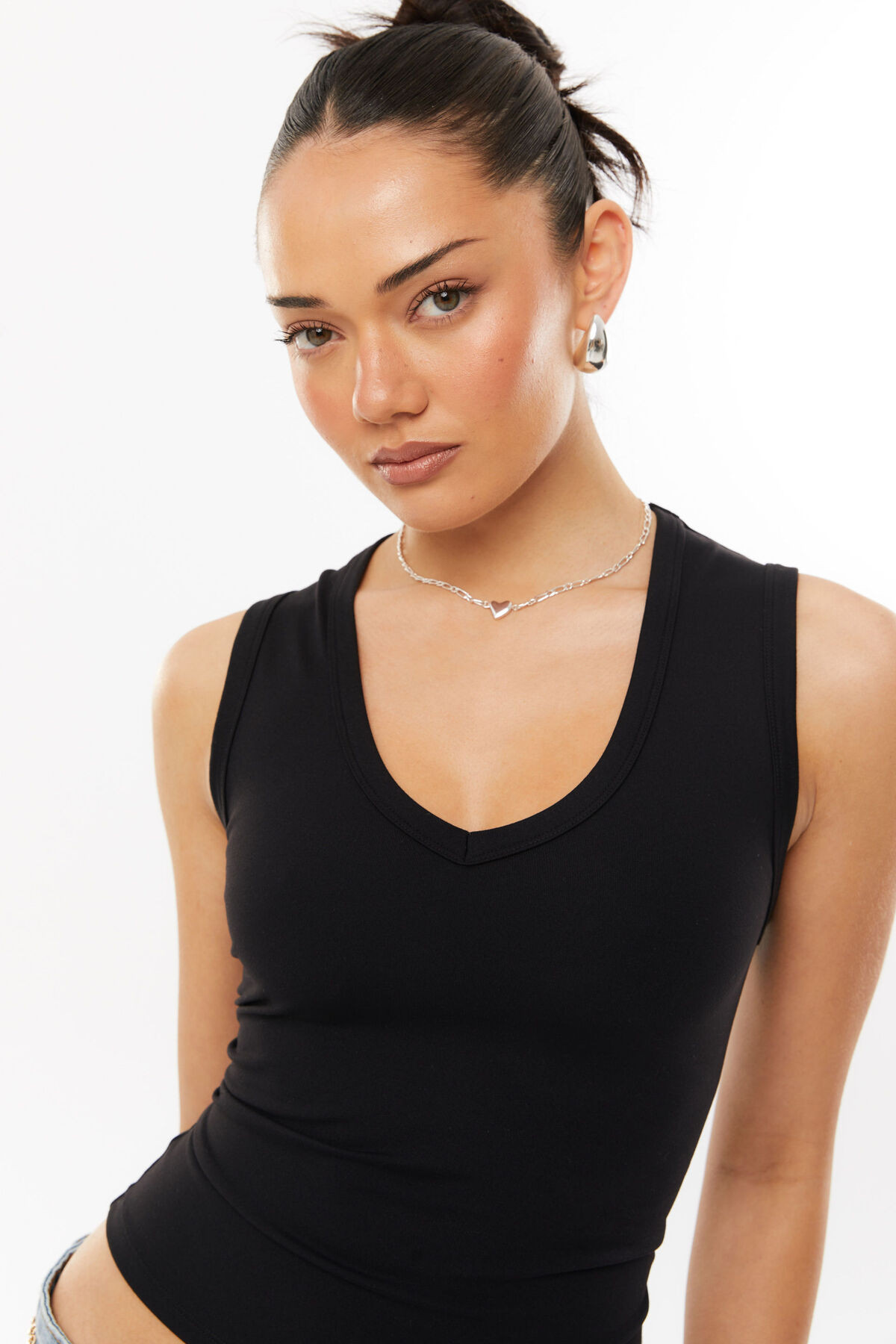 Sleek Belle V Neck Tank | Supre (AU & NZ)