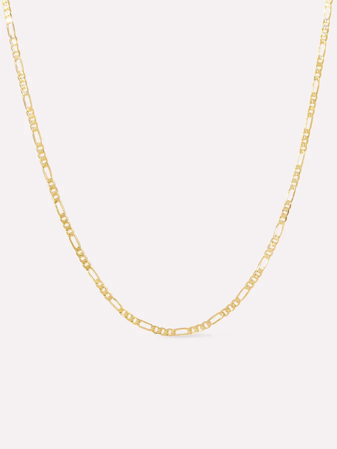 Figaro Chain Necklace - Leo Regular Short | Ana Luisa