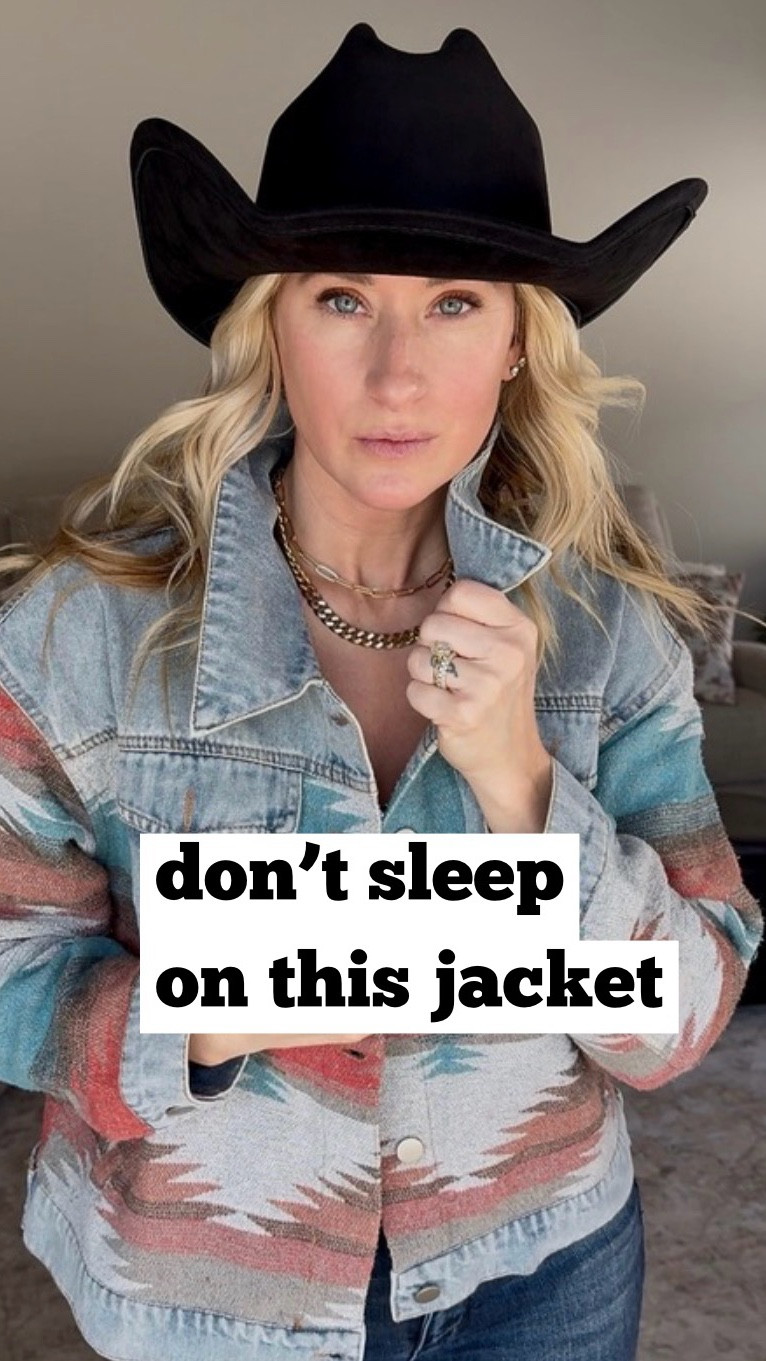 The western jacket I keep reaching for 🤠
lightweight, flattering & EASY to throw on with denim
this one just hits different — runs true to size 👏

#LTKootd #LTKSeasonal #LTKFestival