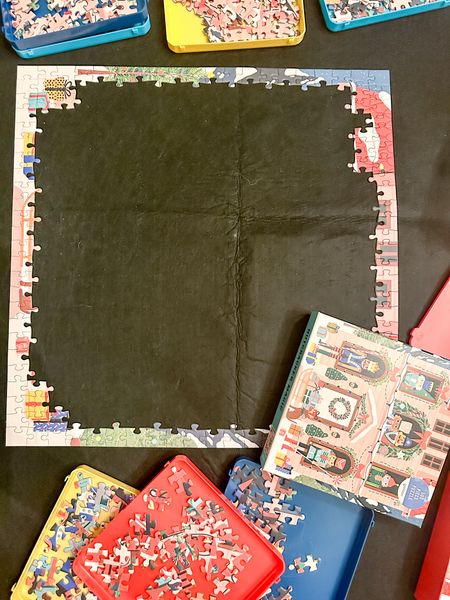 Fun gift idea for a puzzle loving friend 🧩 puzzle roll up mat and sorting trays!

#LTKHoliday #LTKhome