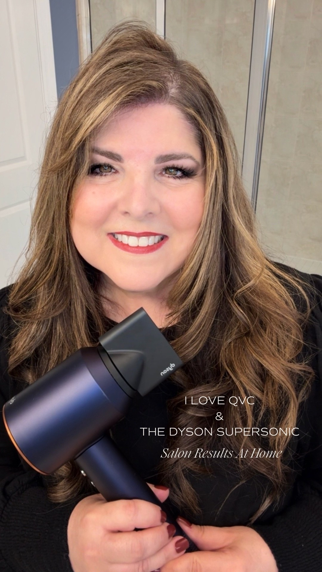 #ad @qvc and @dyson Okay friends, I love QVC with their deals and bundles! It makes shopping so easy! The Dyson Supersonic in Prussian Blue  is the hair dryer that changes everything. It’s lightweight, balanced, and seriously powerful! For new customers right now on QVC, you can get $10 off your $25+ purchase with code WELCOME10 through 10/31!
#LoveQVC 

#LTKSaleAlert #LTKBeauty #LTKFamily