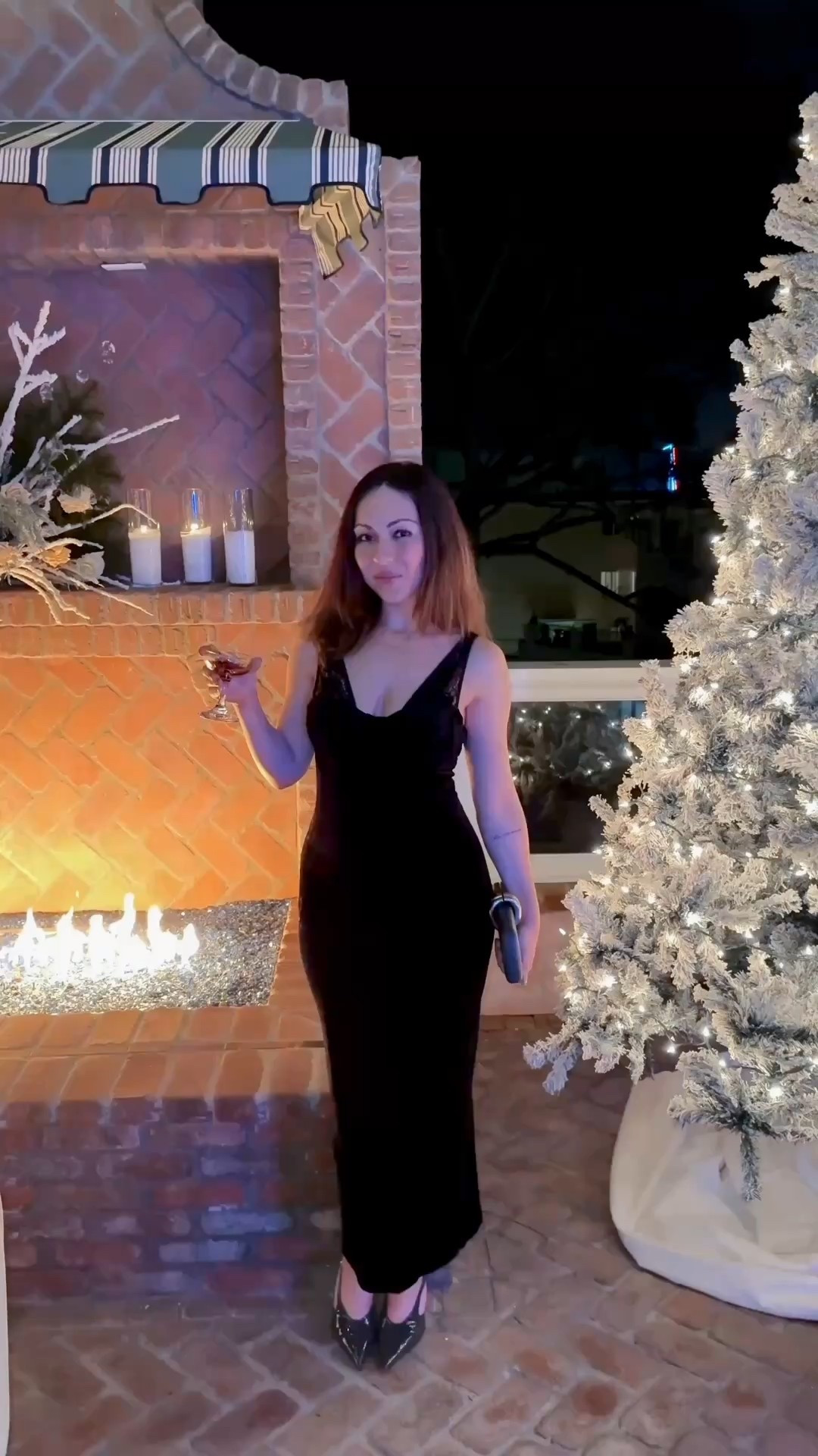 One of my favorite dresses this holiday season. I have been typically wearing size small lately, this one runs a little big so I got the extra small. Very flattering and I didn’t need to wear a bra with this dress. Under $60 from Zara!

Heels and bag also new from zara! 

#zaradress #velvetdress #Holidaystyle #zaraheels #zaraclutch #Holidaydress #Holidaypartydress #cocktaildress 

#LTKHoliday #LTKFindsUnder100 #LTKootd