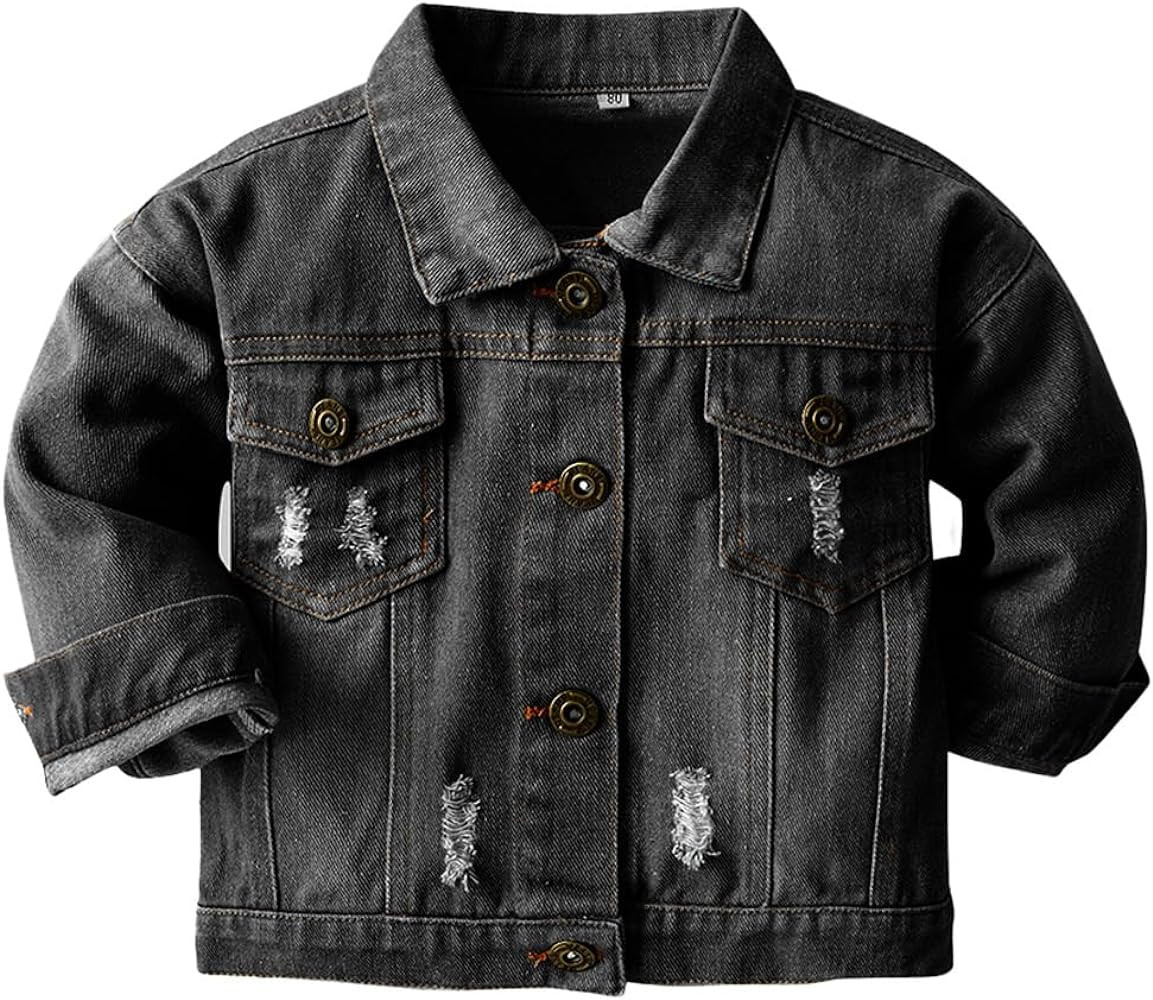 Cromoncent Classic Denim Jacket for Boys Girls & Women | Amazon (US)