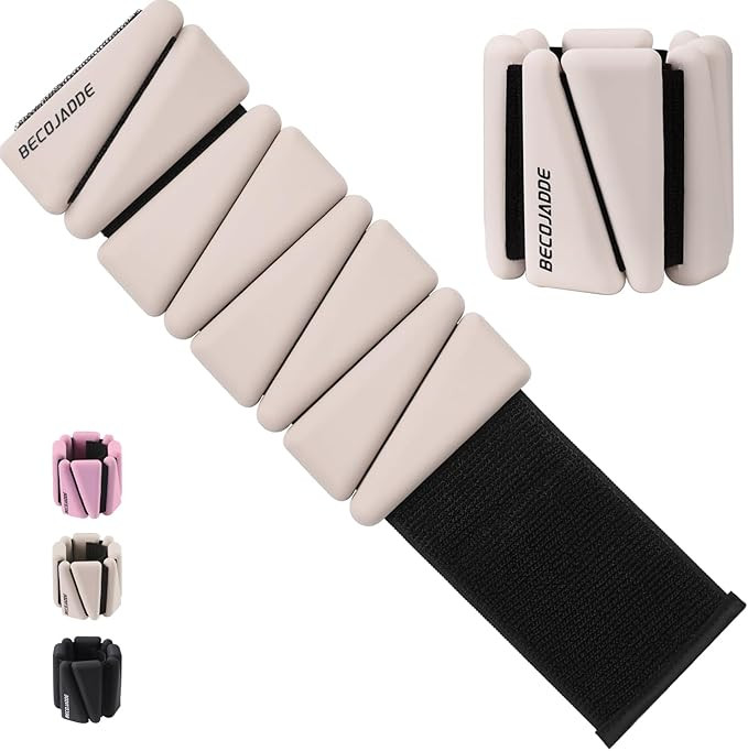 Wrist Ankle Weights Set of 2(1 lb/2 lbs Each) Adjustable Weights Training Intensity for Strength ... | Amazon (US)