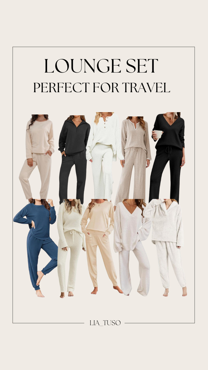 Lounge set perfect for travel ✨ Comfy, chic, and ready for the journey.”

#TravelLoungewear #CozyTravelStyle #LTKTravelFavorites 

 #LTKHoliday #LTKootd #LTKTravel