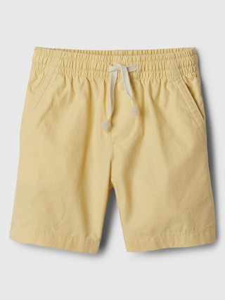 babyGap Poplin Pull-On Shorts | Gap Factory