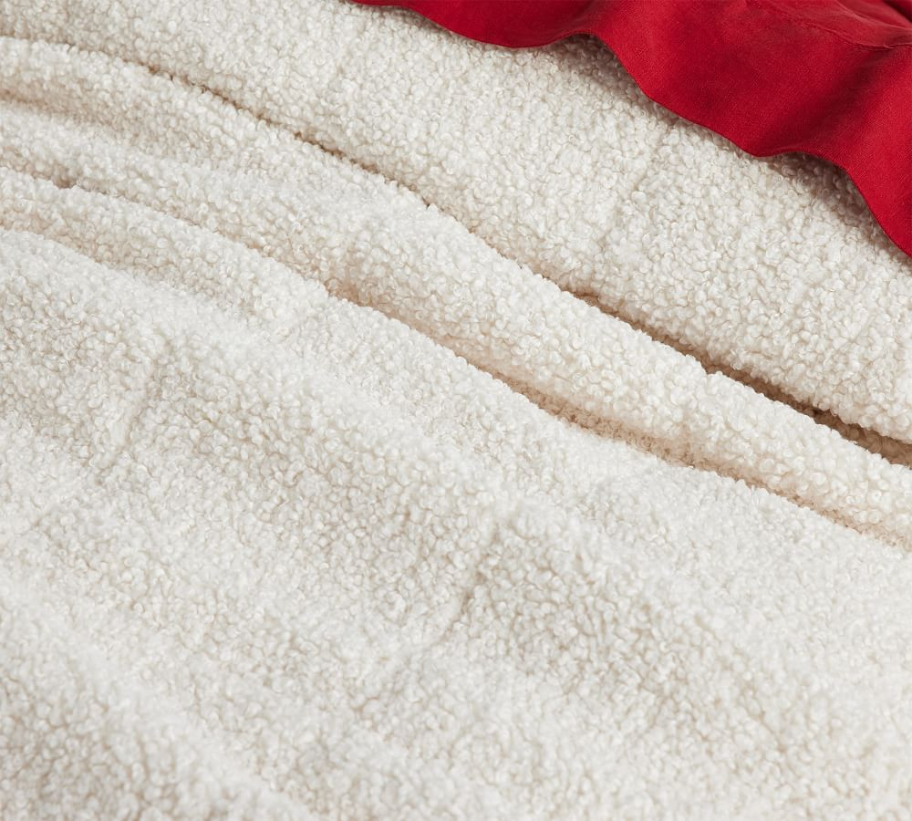 Teddy Faux Fur Quilt & Shams | Pottery Barn (US)