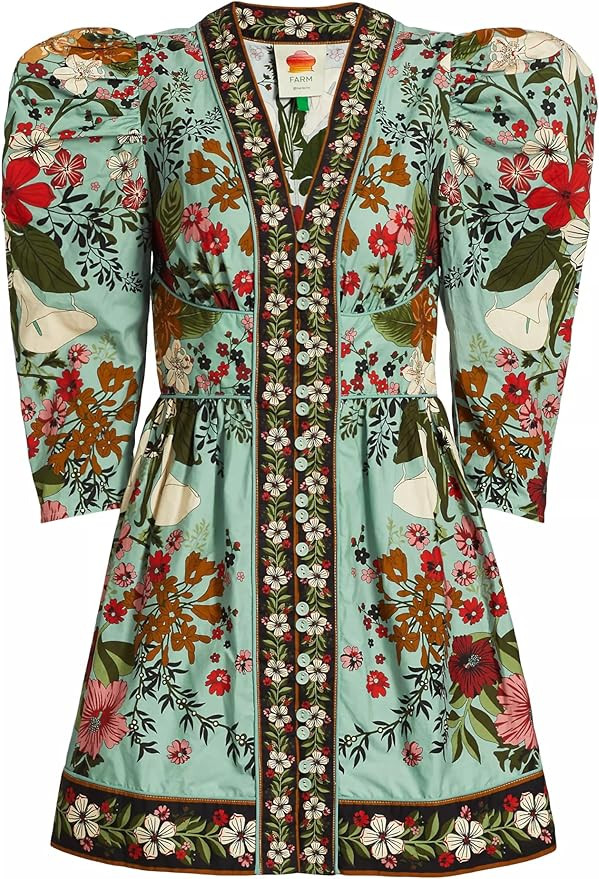 FARM Rio Women's Beauty Bouquet Floral Mini Dress | Amazon (US)