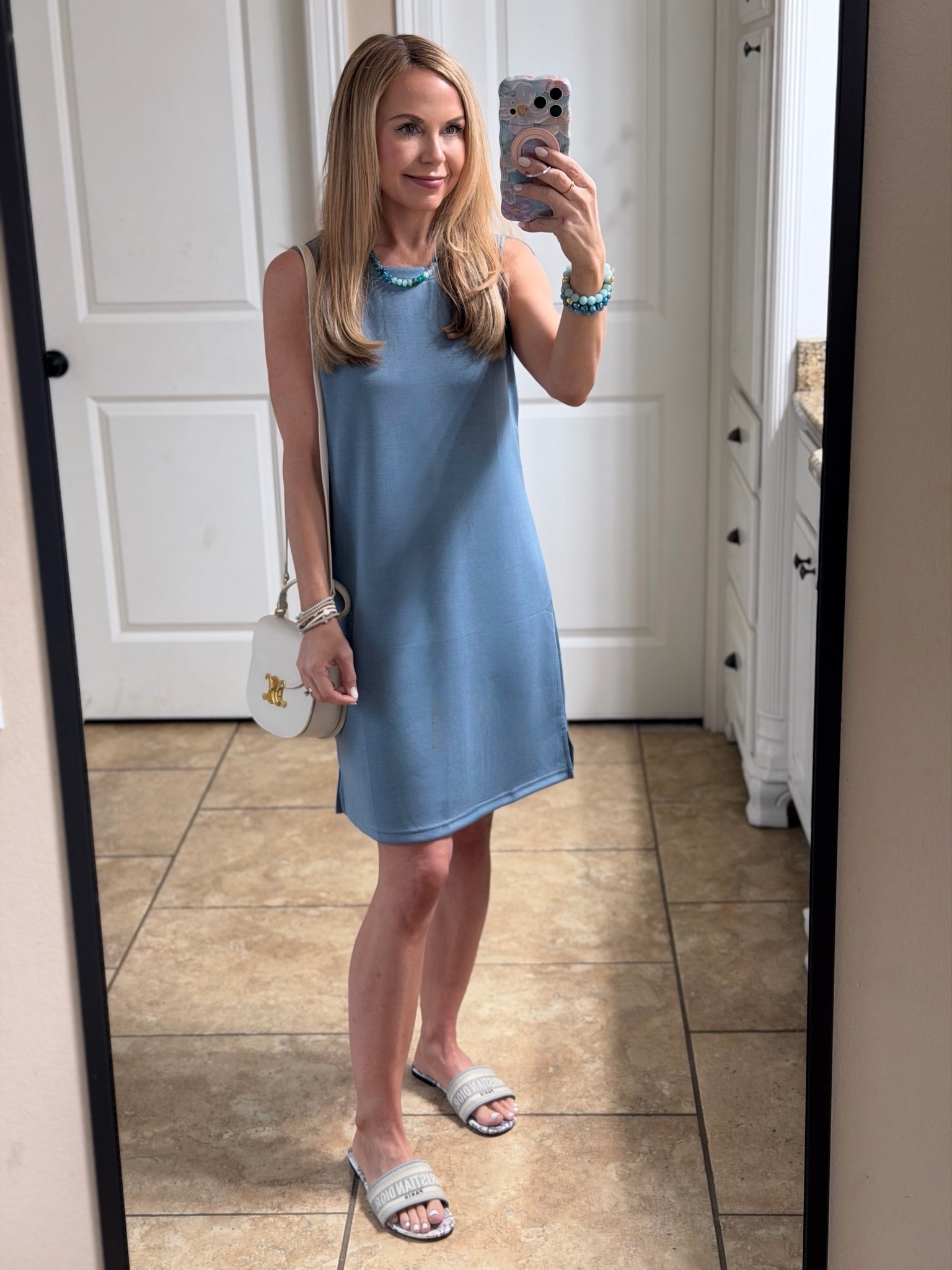 Such a cute and easy dress to throw on for all the things! On sale for $17

#LTKTravel #LTKSeasonal #LTKSaleAlert