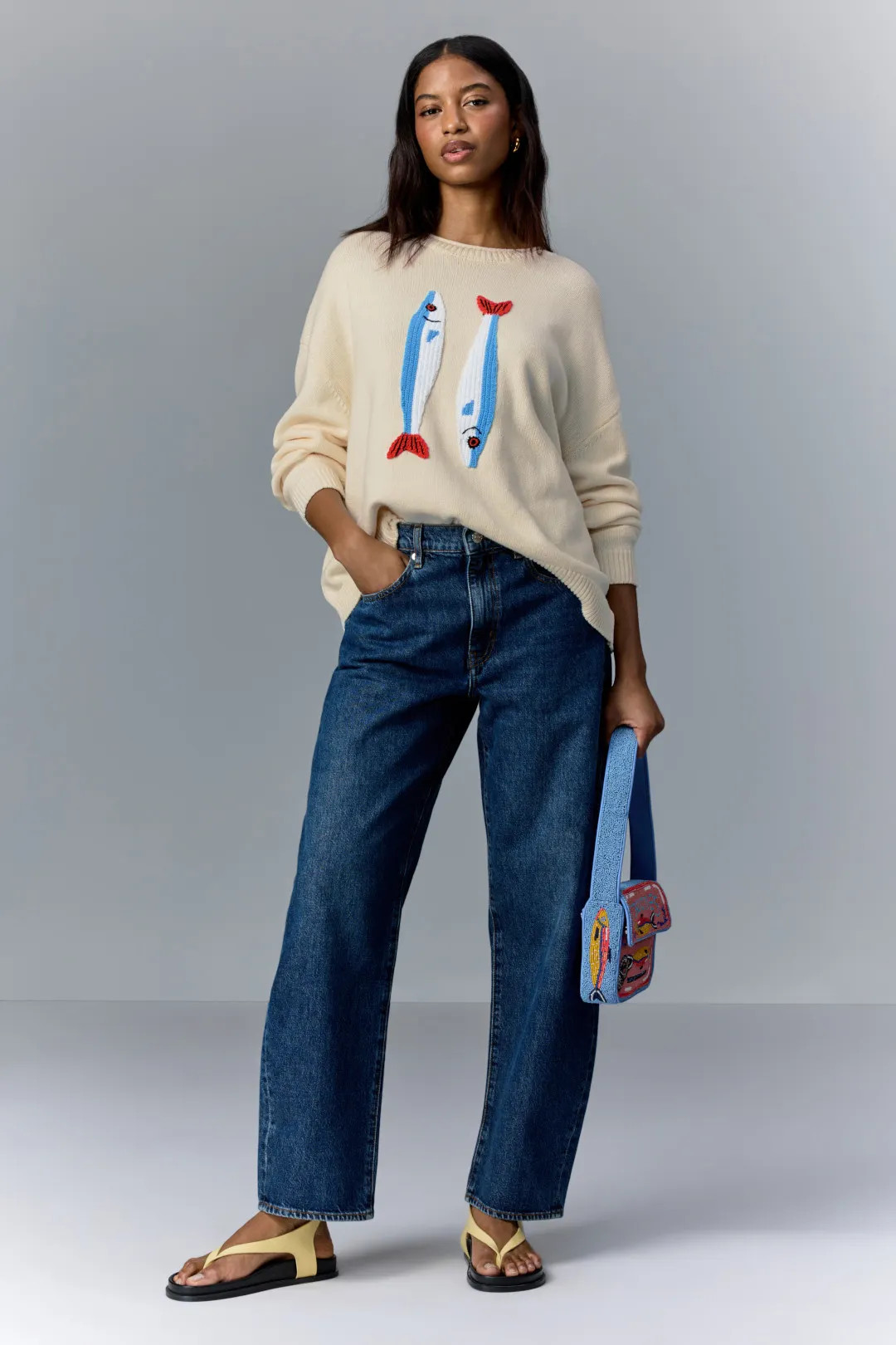 Staud Giada Sweater | Rent the Runway