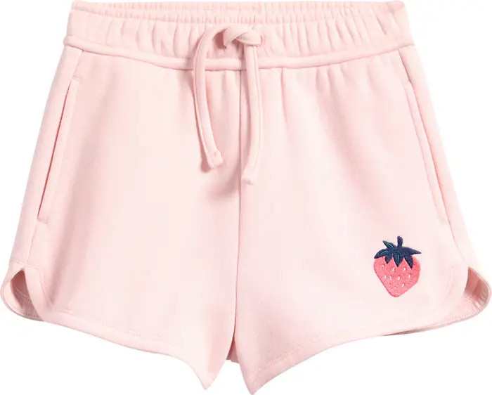 Tucker + Tate Kids' Embroidered Fleece Shorts | Nordstrom | Nordstrom