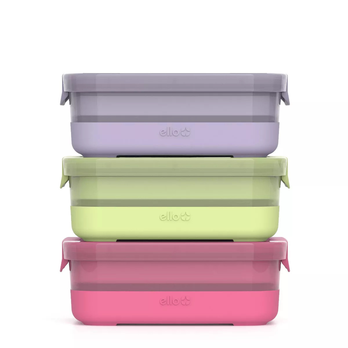 Ello 6pc Plastic Meal Prep Food Storage Container Set | Target