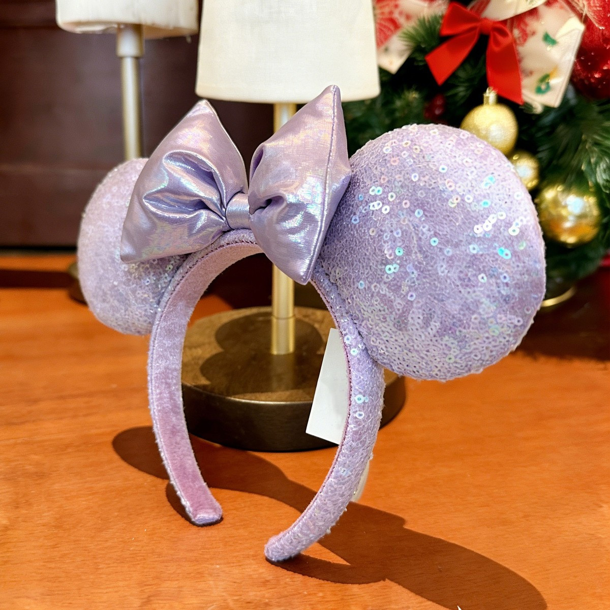 2025 Opalescent Lavender Sequin Headband Disney Parks Minnie Mouse Ears | eBay | eBay US