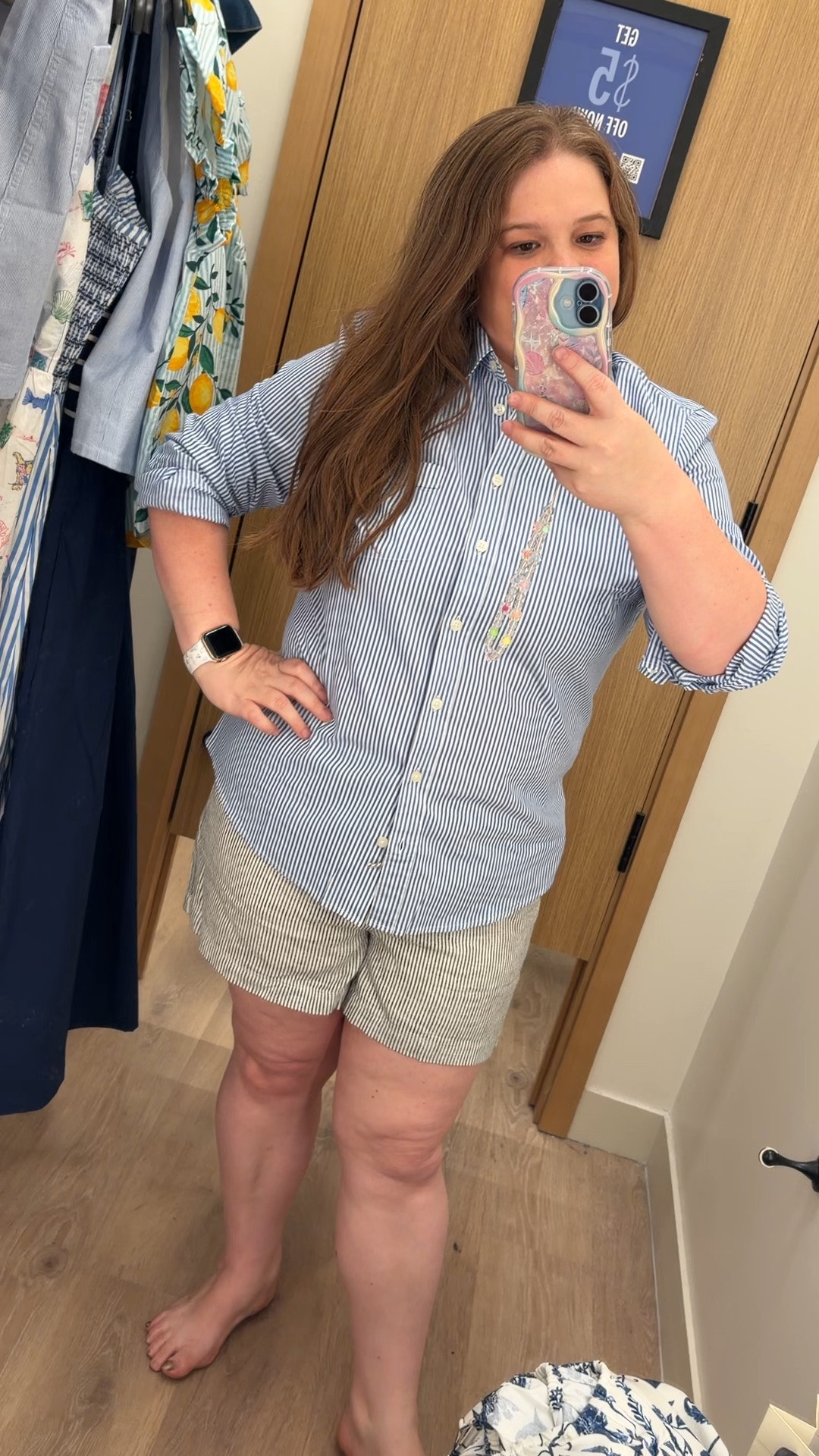 Blue striped poplin top from J crew, such a classic ✨

#LTKMidsize #LTKPetite #LTKSaleAlert