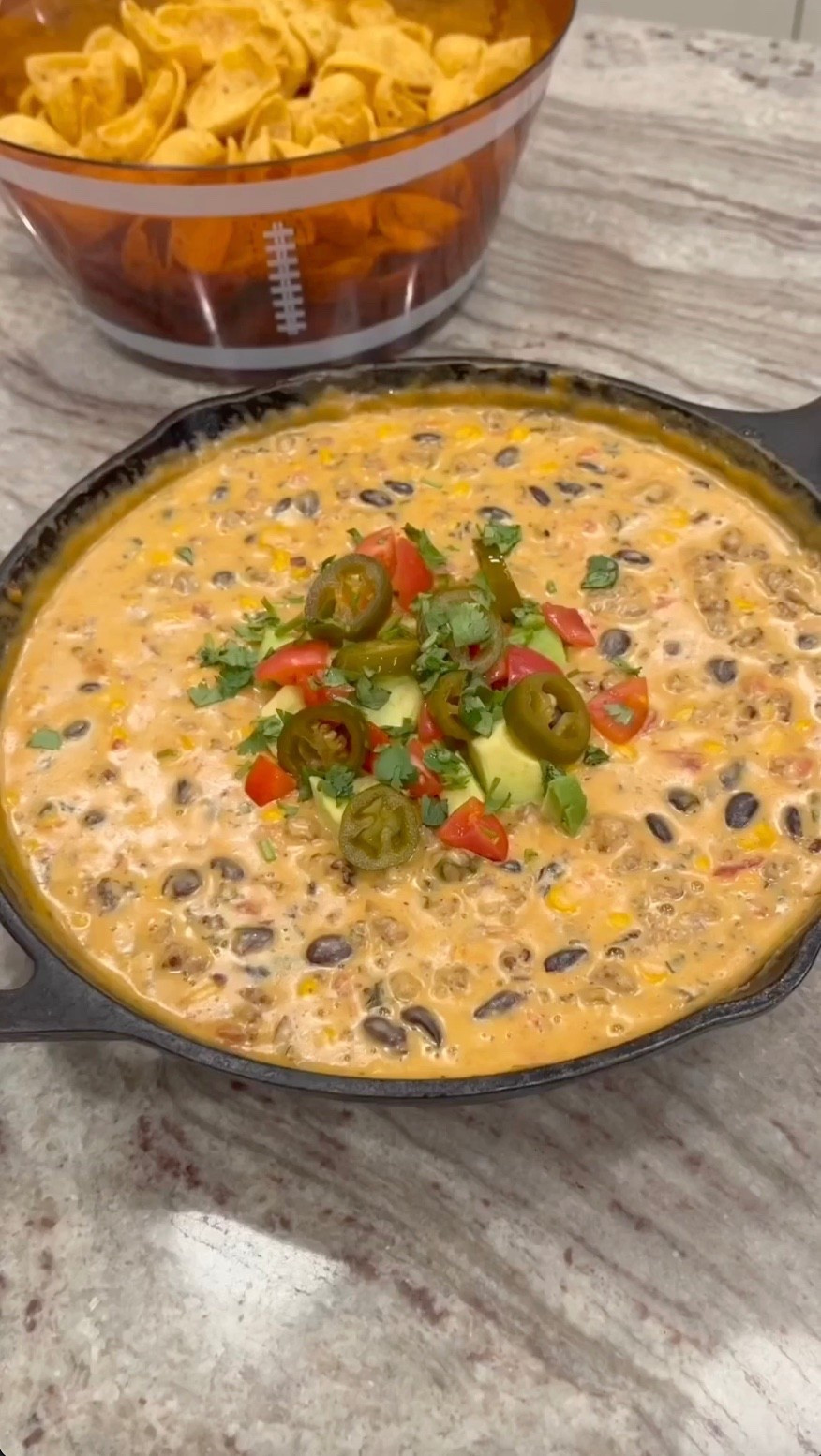 Loaded Queso is the perfect appetizer for a winning Super Bowl Sunday! 🏈🧀

#LTKfoodie