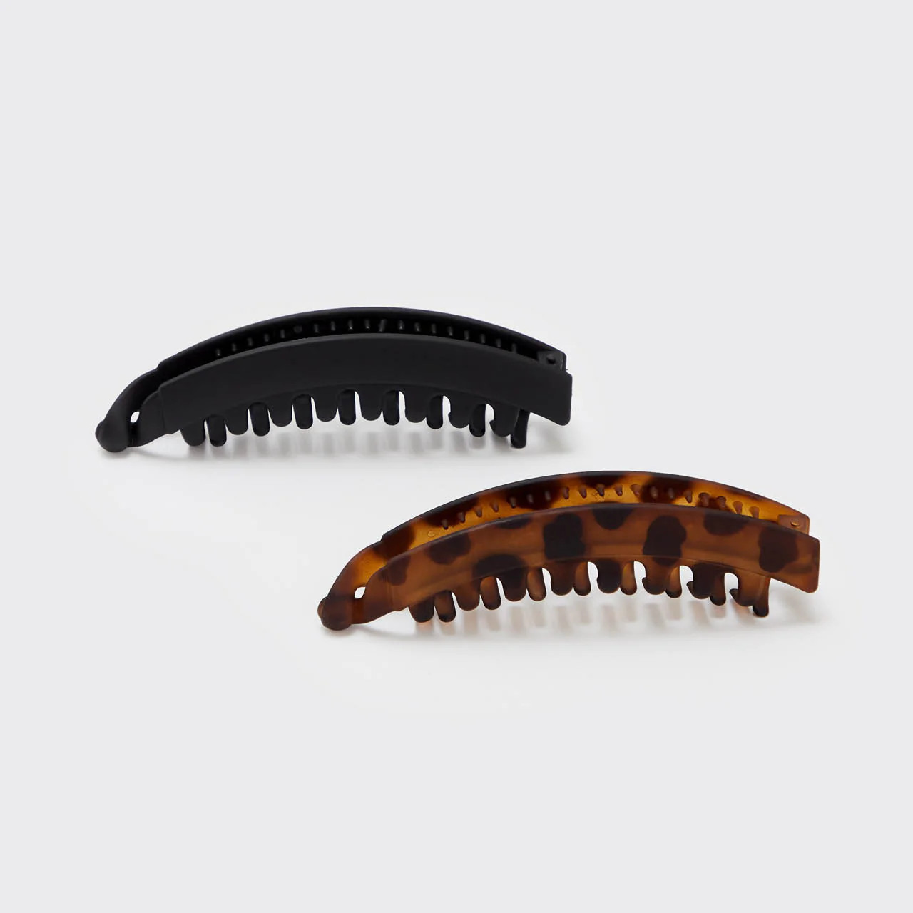 Banana Clip 2pc - Black & Tort | Kitsch