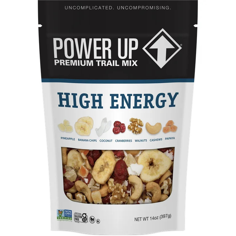 Power Up High Energy Trail Mix 14oz, Gluten-Free, Vegan, Allergen Tree Nuts | Walmart (US)