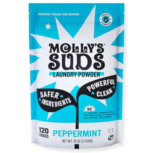 Molly's Suds Original Laundry Detergent Powder | Clean Laundry Detergent Powder for Sensitive Ski... | Amazon (US)