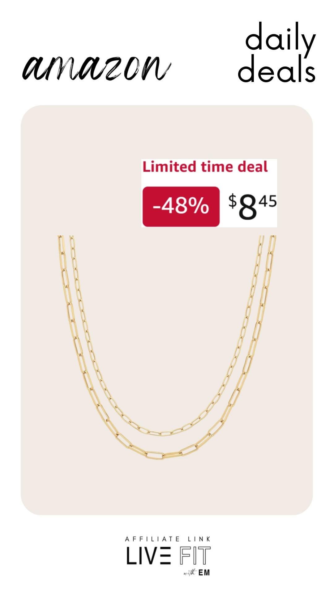 This 14K gold plated or sterling silver layered 2 row chain necklace brings cheerful shine and effortless elegance to everyday style with radiant flair. #GoldPlatedNecklace #SterlingSilver #LayeredChain #JewelryStyle #FashionEssentials #DailyCharm #ModernElegance #WardrobeFavorites #TrendyAccessories #LifestyleLooks ✨💎🌸
 

 #LTKgrwm #LTKootd #LTKBeauty