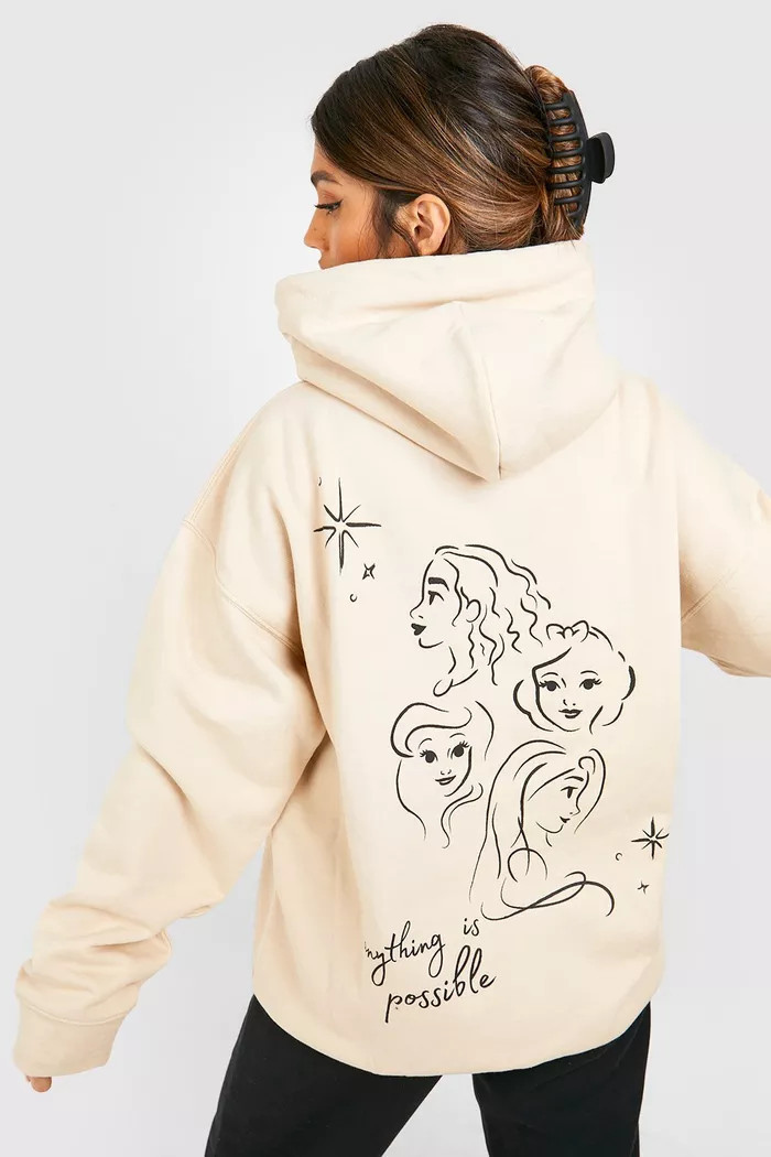 Disney Princess License Hoodie | Boohoo.com (US & CA)