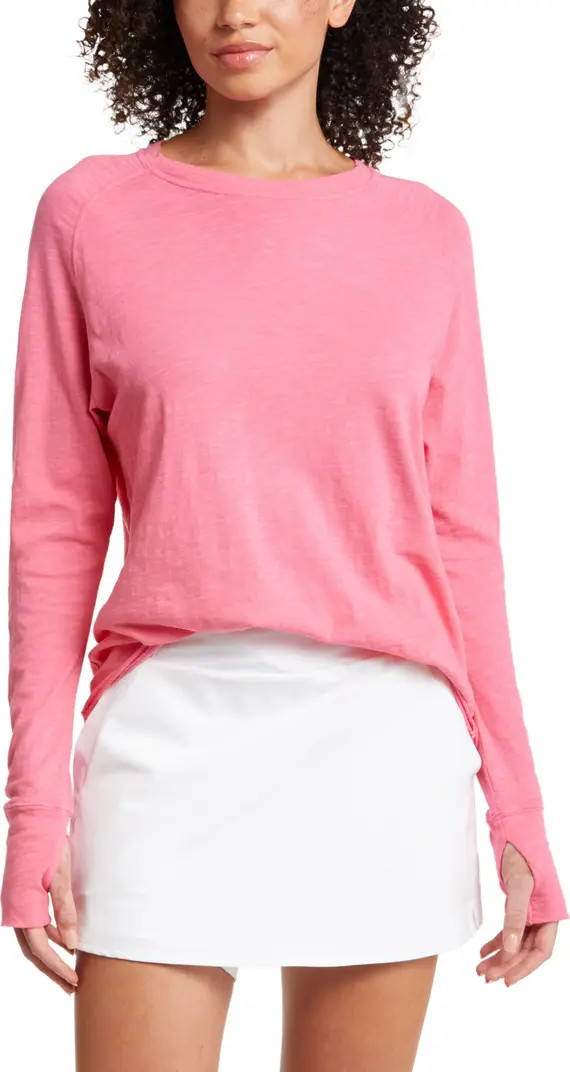 Relaxed Long Sleeve Slub Jersey T-Shirt | Nordstrom