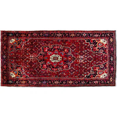 Arola One-of-a-Kind 5'1" x 10'10" 1970s Area Rug in Red/Black | Wayfair North America