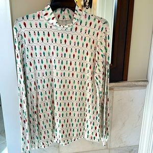 Christmas mock turtleneck top | Poshmark