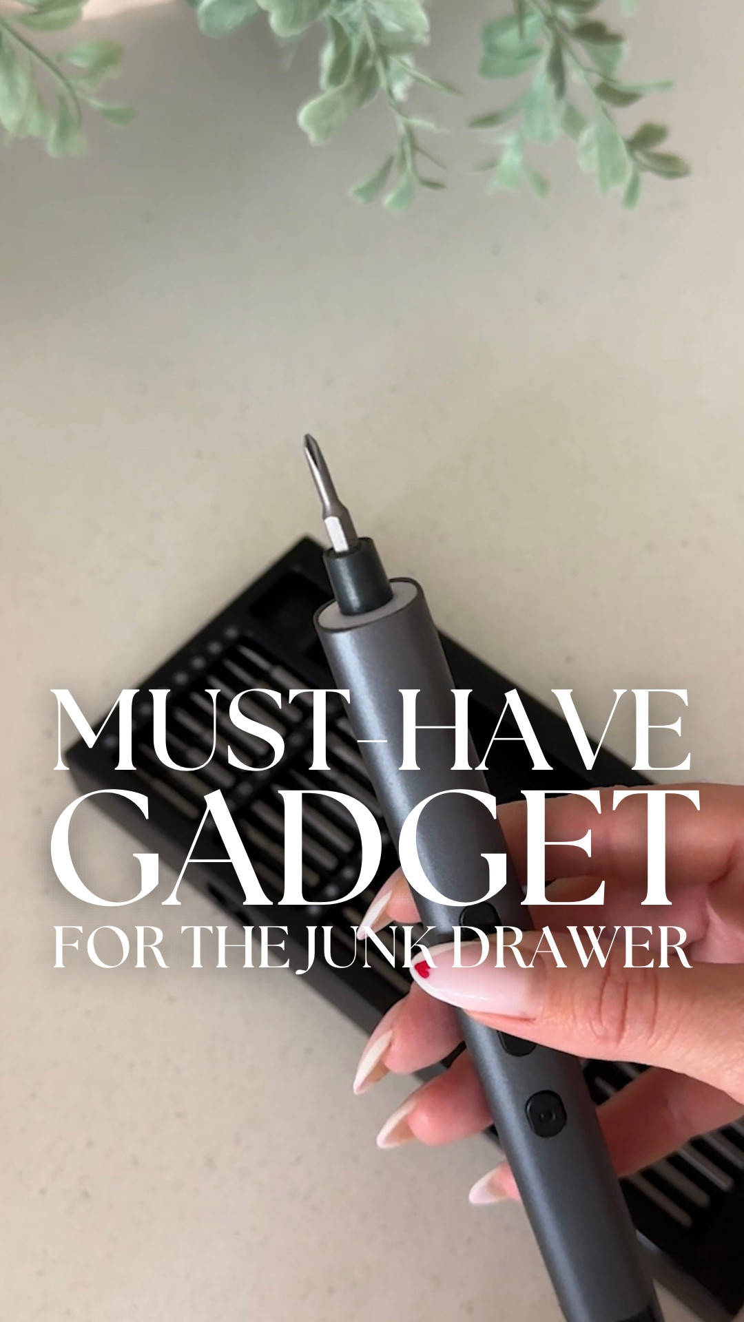 Such a handy tool for fixing all the little things around the house 🔧 this rechargeable electric screwdriver makes small fixes so quick and easy! I bought this as a Christmas gift for my husband and I use it all the time 😅

home fixes, electric screwdriver, rechargeable, quick repairs, cordless screwdriver, diy home, small projects, amazon find, handy tool, repair kit #amazonhome #amazonfinds 

#LTKSaleAlert #LTKHome #LTKU