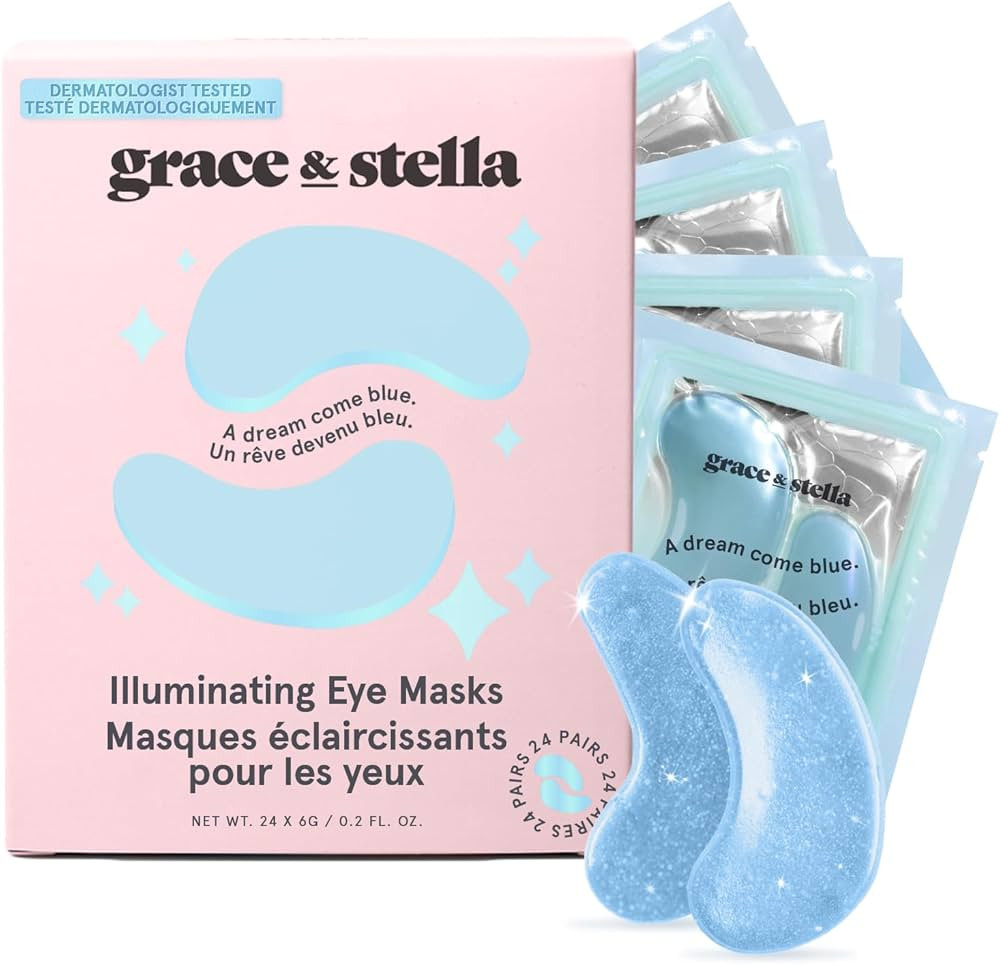 grace & stella Award Winning Under Eye Mask - Reduce Dark Circles, Puffy Eyes, Undereye Bags, Wri... | Amazon (CA)