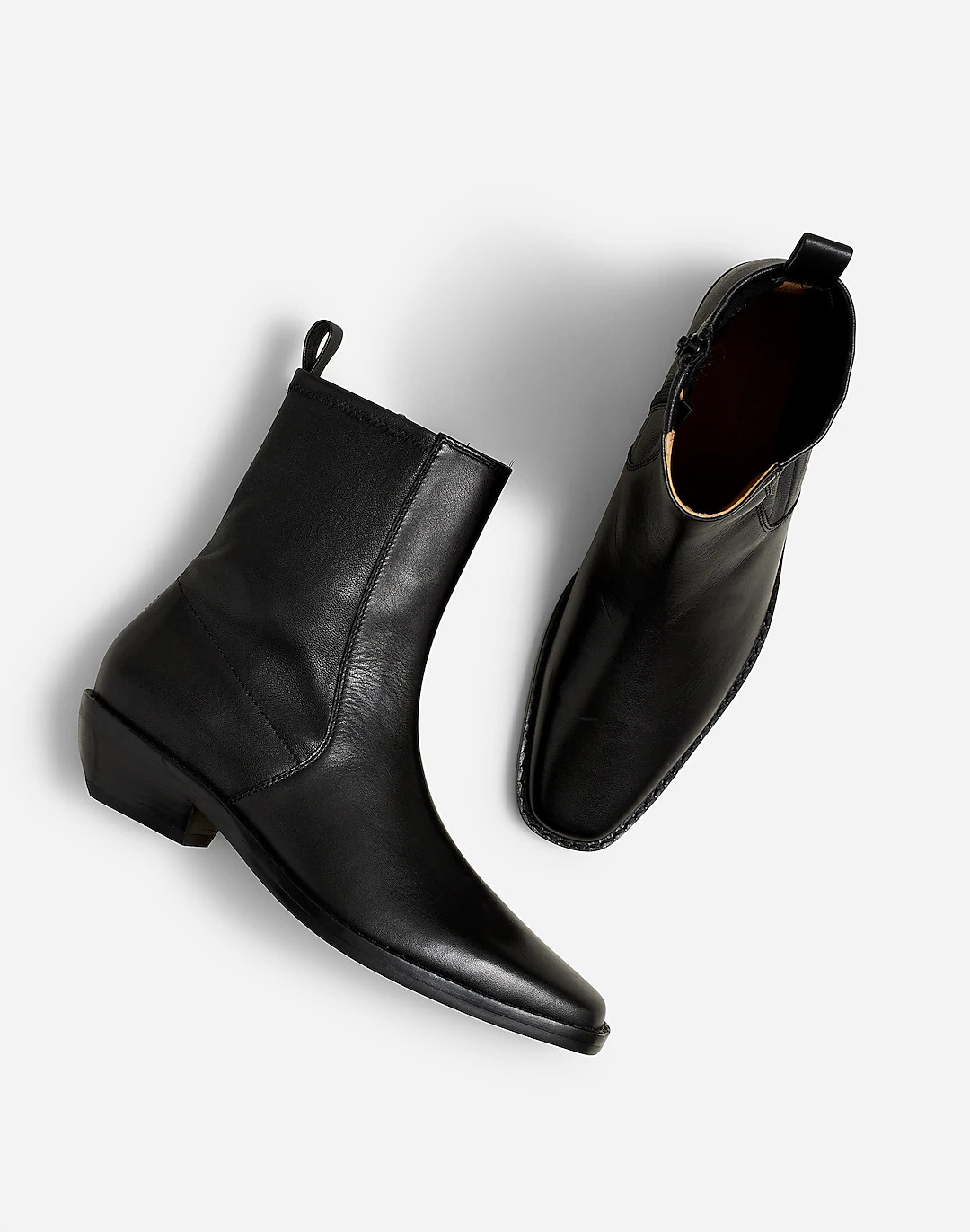 The Idris Ankle Boot in Leather | Madewell