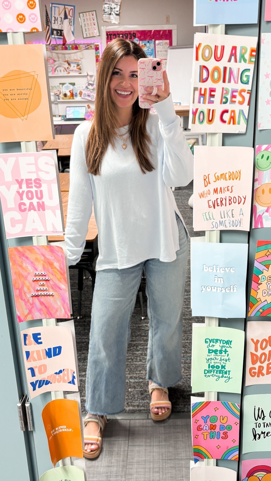 Aerie top//XS
old navy jeans//0 (cut to length) 
Steve madden girl shoes//big kid 5 (usually a women 7-7.5)

Teacher, casual, comfort, aerie, matching sets  


#LTKSaleAlert #LTKxAerie #LTKootd