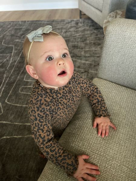 Animal print set / fall outfits for baby girl