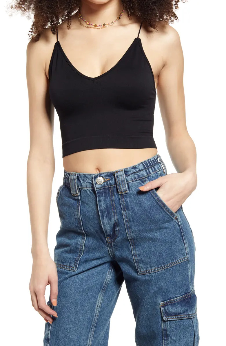 V-Neck Crop Camisole | Nordstrom | Nordstrom