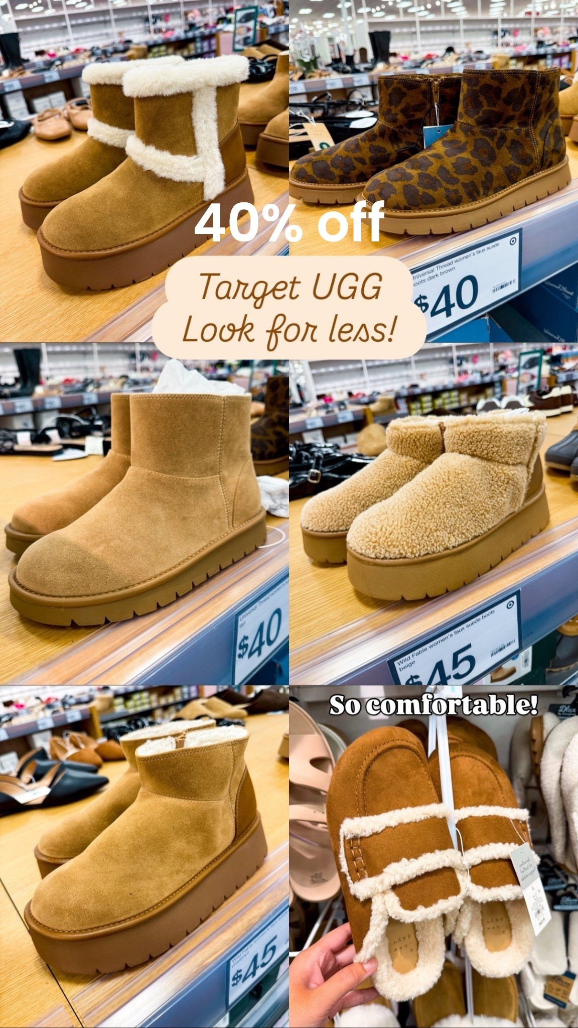 40% off Target shoes 

#LTKSaleAlert #LTKFindsUnder100 #LTKFindsUnder50