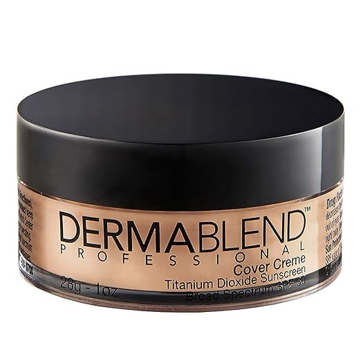 Dermablend Cover Creme Full Coverage Cream Foundation with SPF 30, 1 Oz | Amazon (US)