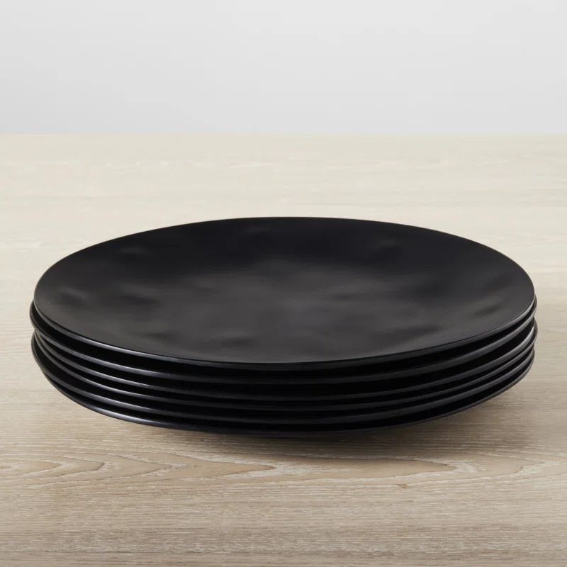 Laya Matte Melamine Dinner Plate (Set of 6) | Wayfair North America