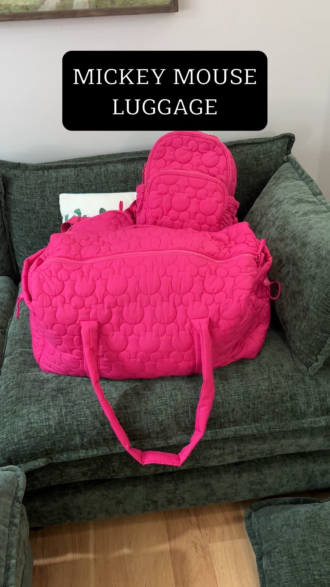 Mickey Mouse Bear Bradley duffle bag, fanny pack, and mini backpack for weekend getaways!

#LTKTravel #LTKItBag #LTKFindsUnder100