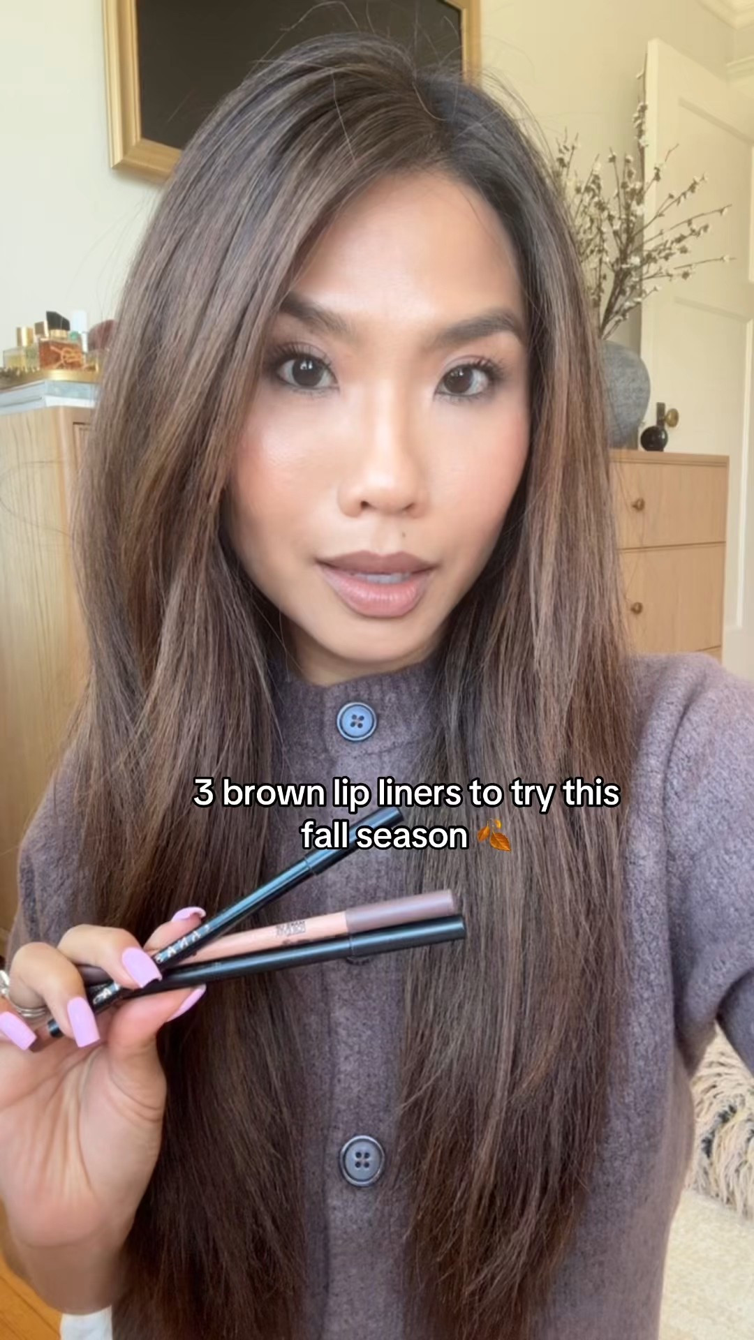 3 brown lip liners to try this fall! 

MAC Cork
ABH Cool Brown
Makeup Forever Endless Cacao

#LTKBeauty