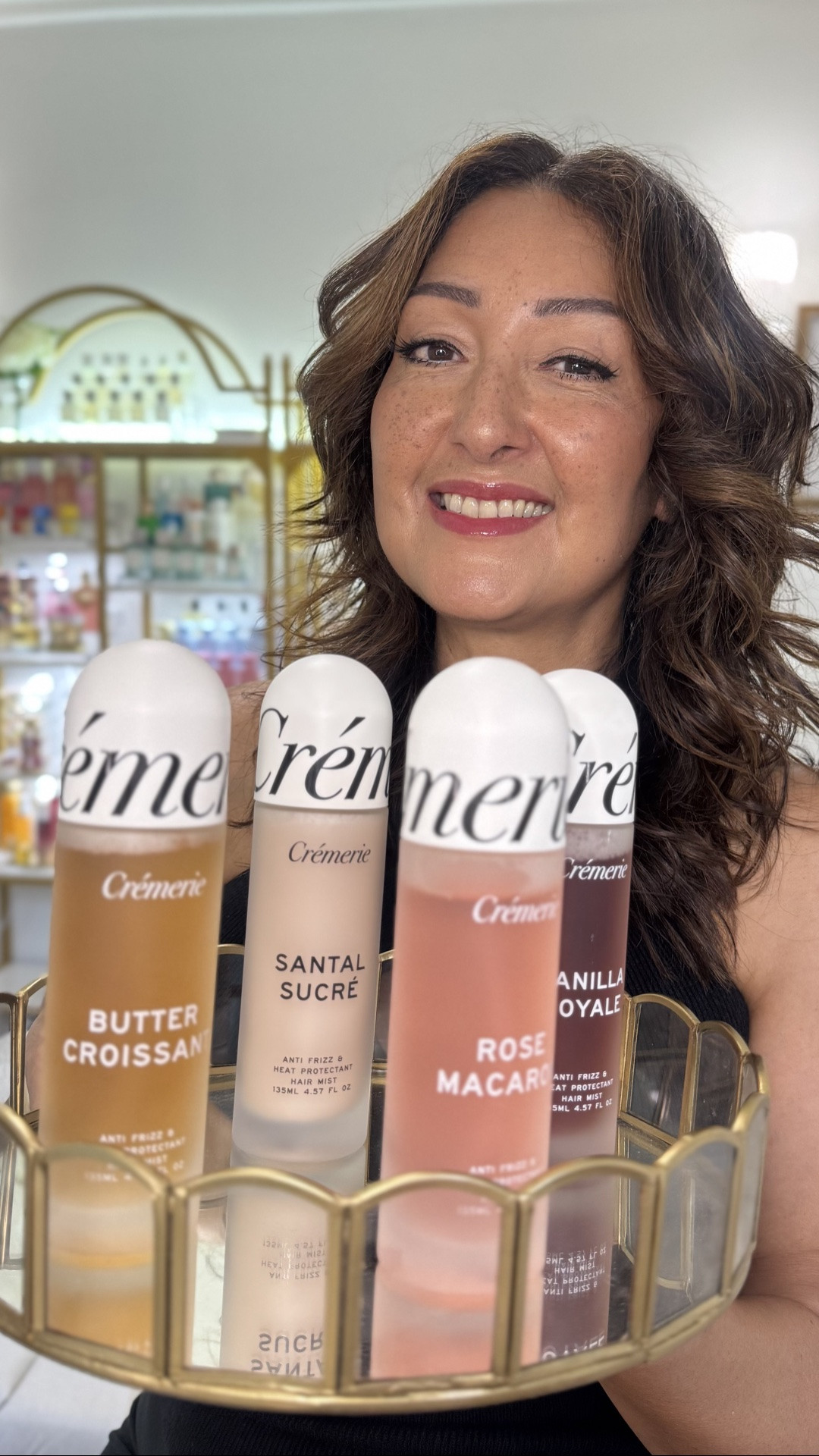 If you are looking for the best heat protector for fine hair that actually doubles as a long-lasting hair fragrance, you need to check these out. I tested all four mists from the collection to see if the trending hair care products on your feed are actually worth it.

It's an incredible 3-in-1 anti frizz hair product that protects against heat damage. It is super lightweight, completely non-greasy, and a little goes a long way without weighing down your style.