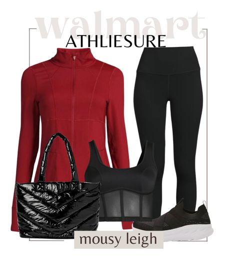 Athleisure look featuring best-selling Sofia Vergara leggings and jacket (both on sale), paired with a sports bra, tote bag, and sneakers! 

sneakers, fashion sneaker, shoes, tennis shoes, athletic shoes, sport, athletic, athletic look, sport bra, sports bra, athletic clothes, running, shorts, sneakers, athletic look, leggings, joggers, workout pants, athletic pants, activewear, active, sale, sale alert, shop this sale, found a sale, on sale, shop now, walmart, walmart finds, walmart find, walmart spring, found it at walmart, walmart style, walmart fashion, walmart outfit, walmart look, outfit, ootd, inpso, 

#LTKsalealert #LTKshoecrush #LTKfit