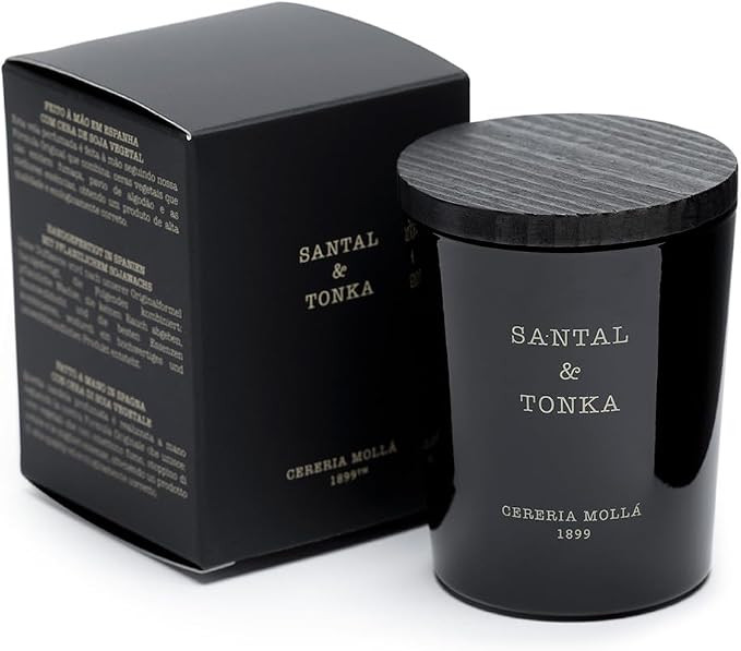 CERERÍA MOLLA 1899 | Mini Santal & Tonka Candle | 70g Aromatic Candles | 20 Hours Burn Time | Ca... | Amazon (US)