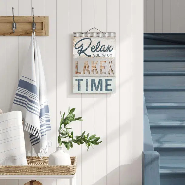 Rustic Wall Decor on Wood | Wayfair North America
