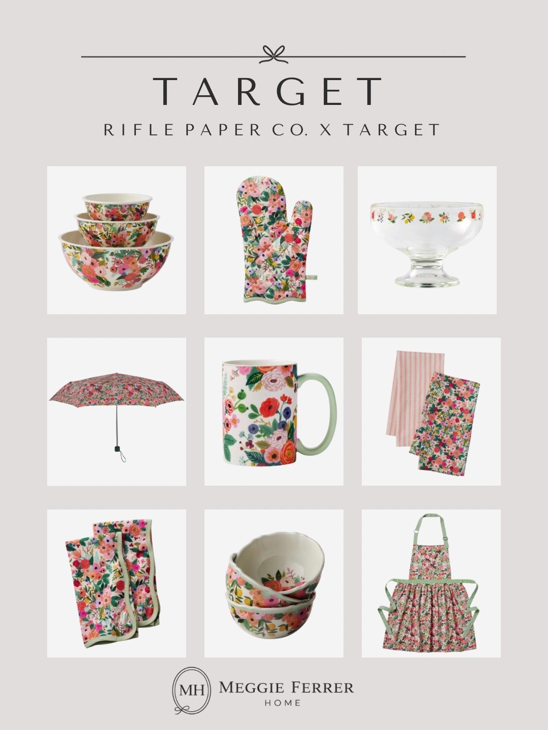 I couldn’t resist this Target x Rifle Paper Co. collection… it’s giving the prettiest little designer moment for everyday pieces 🌸

I’m always looking for ways to make the simple things feel special — even something as small as a coffee mug or prep bowl — and these just instantly brighten up the space without trying too hard.

It’s that mix of timeless + playful that makes your home feel layered and lived in… not overly styled.

Sharing all my favorites here because these are the kind of pieces that make your kitchen feel happy 🤍✨#LTKFinds #TargetStyle #RiflePaperCo #DesignerLookForLess

#LTKHome #LTKHome #LTKSaleAlert