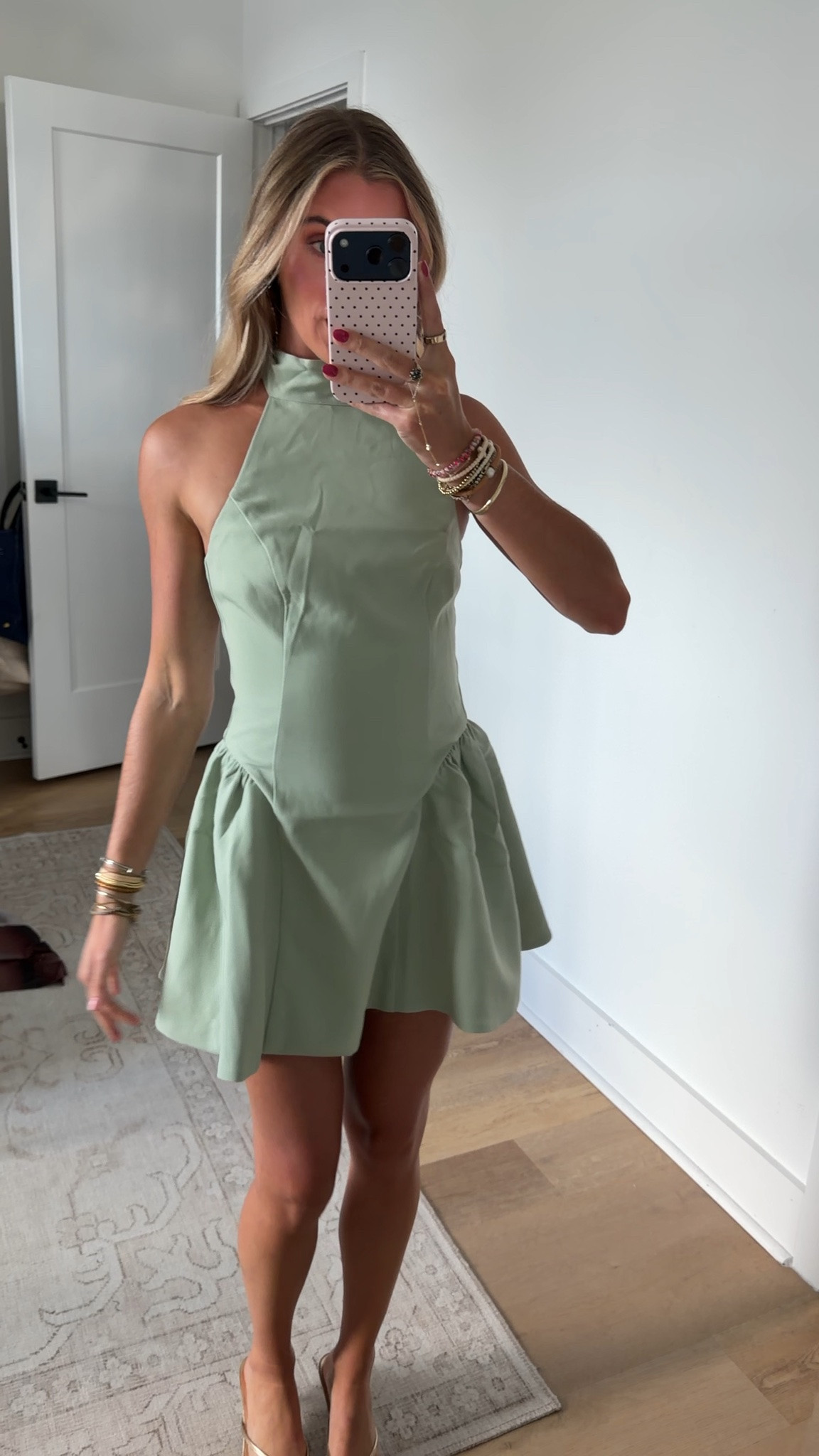 Showpo size 2. The Violet Mini Dress is rendered in green heavyweight woven fabric, with a sleeveless finish and zip fastening for a considered look.
Weight through the fabric helps the silhouette hold its form, while the A-line skirt allows for easy movement. It has the structure to suit a garden party or daytime soirée, balancing a compact hem with a more sculpted finish. Clean, composed and quietly confident, party dresses needn’t say much more.

#LTKootd #LTKWedding #LTKdayinmylife