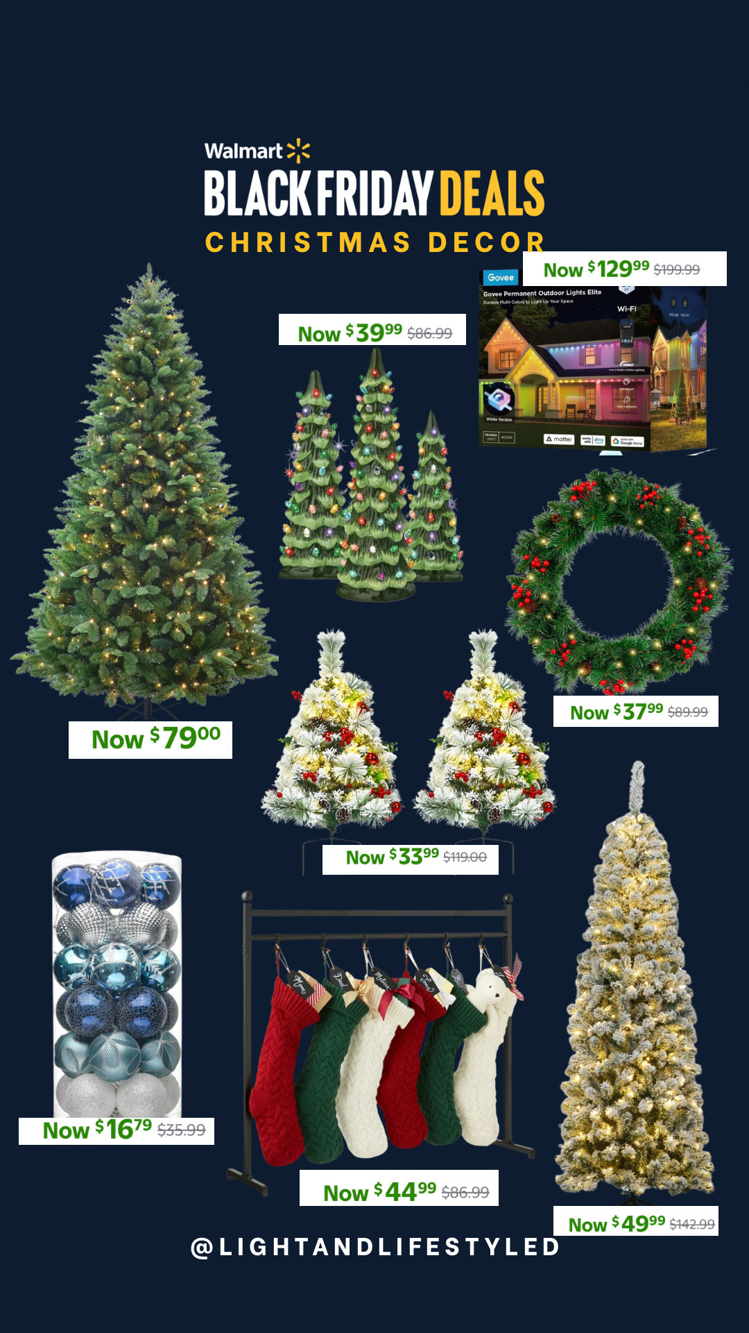 Walmart Black Friday deals on Christmas decor!!!🎁


Christmas, holiday, decor, home, Walmart sale, black Friday sale 

#LTKFindsUnder50 #LTKCyberWeek #LTKSaleAlert