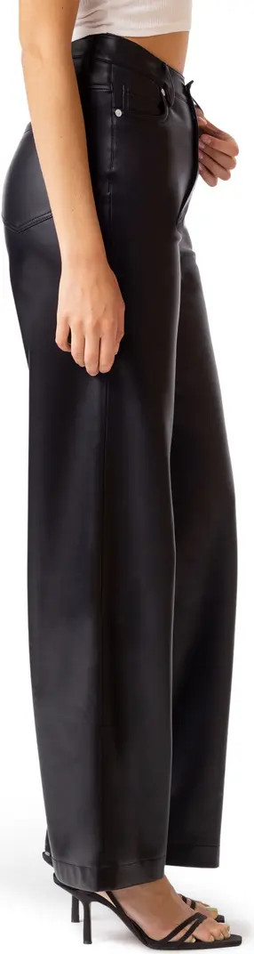 BLANKNYC Franklin High Waist Faux Leather Wide Leg Pants | Nordstrom | Nordstrom