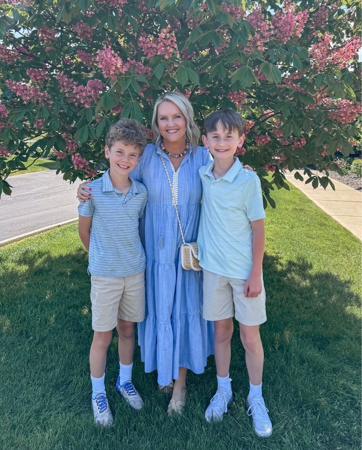 Sweet spring days with my favorite boys 💙 Loved this easy blue dress for family photos and sunny afternoons outside.

spring family photos, family outfit inspo, blue dress outfit, mom style, casual spring fashion, family photo outfit ideas, everyday dress outfit, spring style inspiration, mom fashion, effortless style, family moments, spring dress finds, casual chic outfit, lovelylifestyling

#LTKootd #LTKmomlife #LTKSeasonal